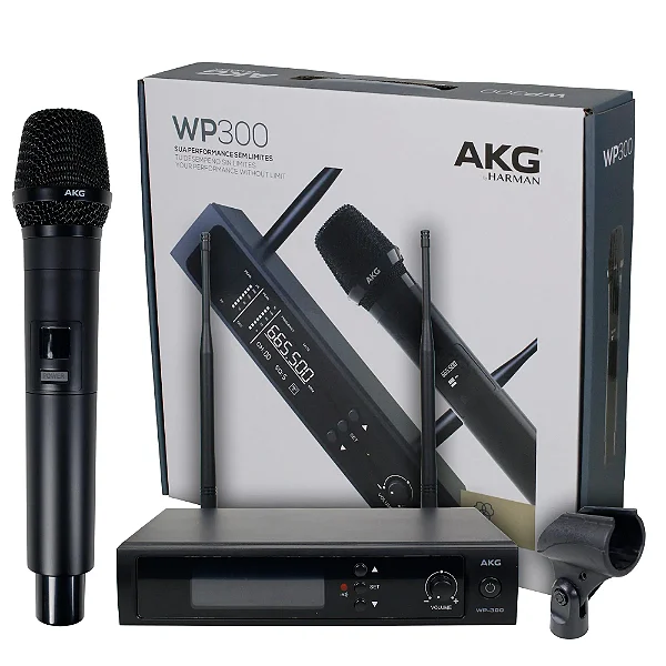 Microfone SEM FIO AKG WP300 - VOCAL