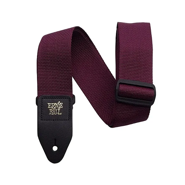 Correia Ernie Ball Polypro - Ponta de Couro P04047 VINHO
