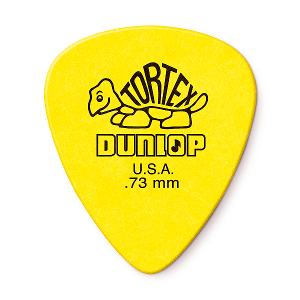 Palheta TORTEX DUNLOP 0.73 Amarela ( unidade )