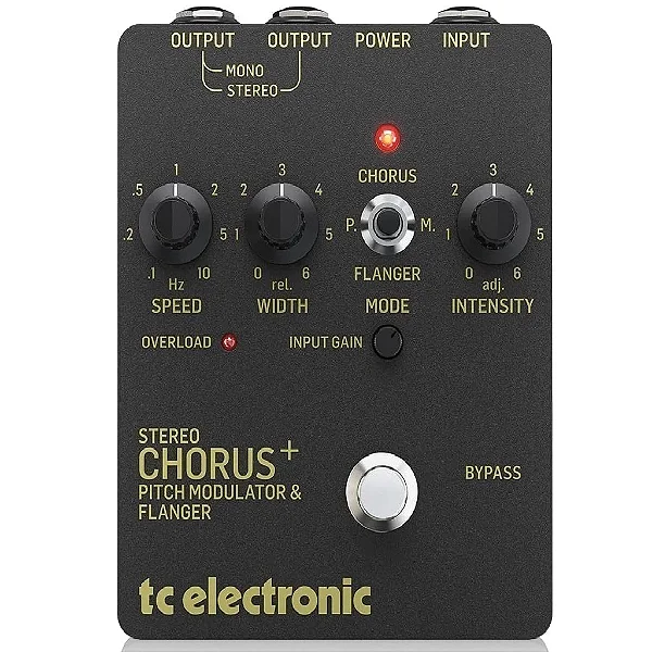 PEDAL TC ELECTRONIC SCF GOLD CHORUS+ FLANGER
