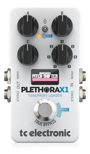 PEDAL TC ELECTRONIC PLETHORA X1 - MULTIEFFECTS TONEPRINT