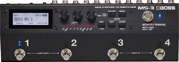 BOSS MS-3 MULTI EFFECTS SWITCHER