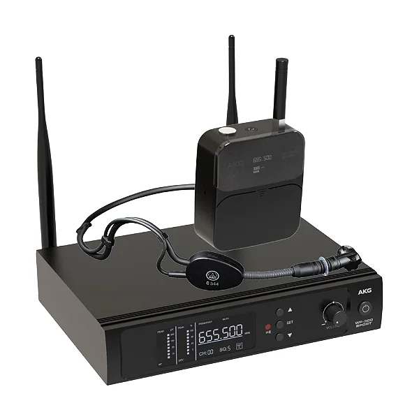 Microfone sem Fio Headset AKG WP300 Sport