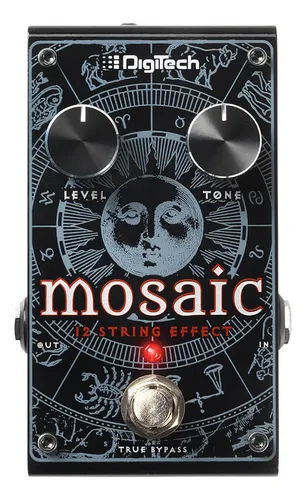 Pedal MOSAIC Digitech c/ fonte - Efeito de 12 cordas