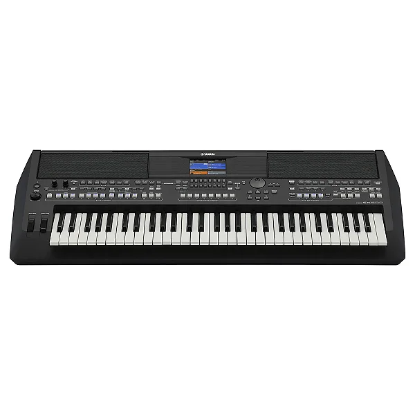 Teclado Arranjador Yamaha PSR SX600 Portátil Preto