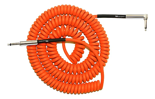 Cabo p/ Instrumento TECNIFORTE P10 x P10 em L linha Jimi Cable 9,15m