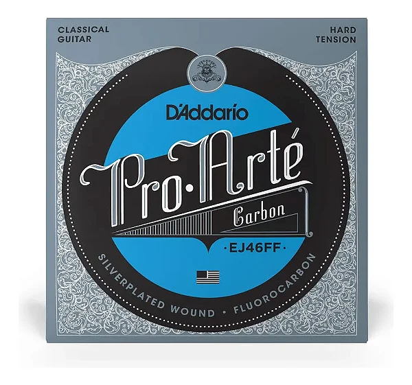 Encordoamento DADDARIO Violão Nylon Profissional PRO ARTE DYNACORE CARBON Disponível EJ46FF (High Tension)
