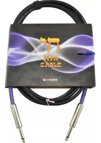 Cabo p/ Instrumento TECNIFORTE P10 x P10 Linha RAI 4,58m - 15ft