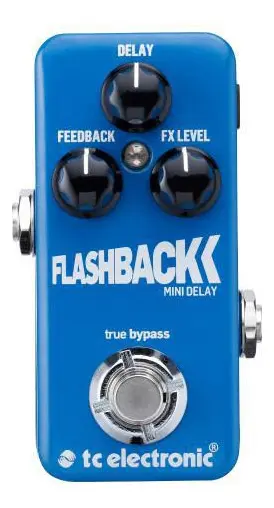 Pedal TC Electronic p/ Guitarra Flashback Mini Delay & Looper