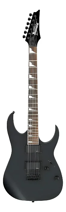 Guitarra Elétrica Ibanez Rg Gio Grg121dx Bkf Black Flat
