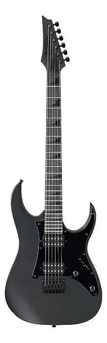 Guitarra elétrica Ibanez RG GIO GRGR131EX black flat fosco