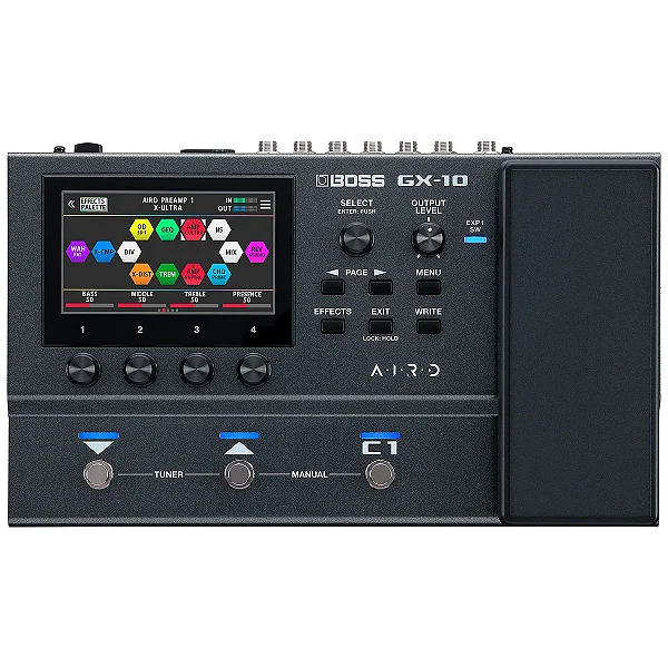 Pedaleira Boss GX-10 Processador de Efeitos para Guitarra - Bluetooth