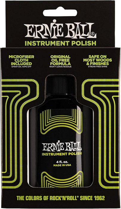 Polidor Ernie Ball para Instrumentos P04222 com Flanela