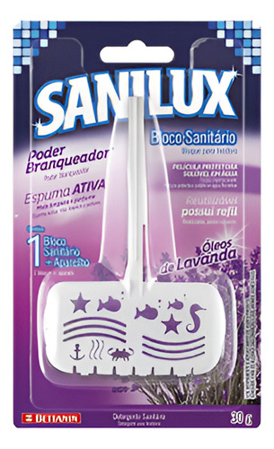DETERGENTE SANITÁRIO ÓLEOS DE LAVANDA 30G