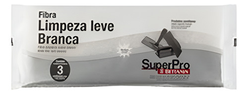 KIT 3 UNIDADES FIBRA ESPONJA BUCHA MACIA LIMPEZA LEVE - SUPERPRO