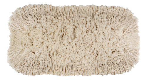 REFIL MOP DE ALGODÃO NATURAL 30CM 1 UNID MULTIUSO