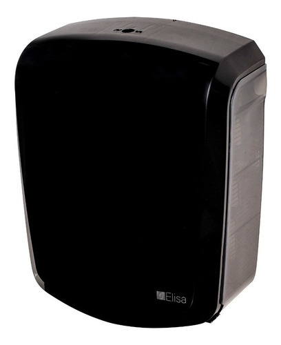 DISPENSER PARA PAPEL TOALHA  INTERFOLHA PRETO/FUMÊ - ELISA