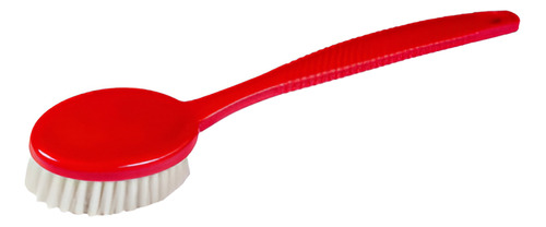 ESCOVA CERDAS DURAS VERMELHA 36 CM - SUPERPRO