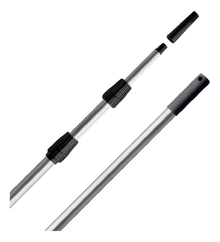 CABO RETRÁTIL DE VASSOURA EM ALUMINIO 6 METROS - SUPERPRO