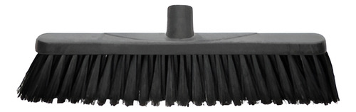 VASSOURA EXTERNA 40CM CERDAS RÍGIDAS COM CABO 1,20M - SUPERPRO