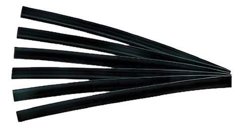 PACOTE C/6 REFIL DE BORRACHA PARA RODO DE ALUMÍNIO 50CM - SUPERPRO