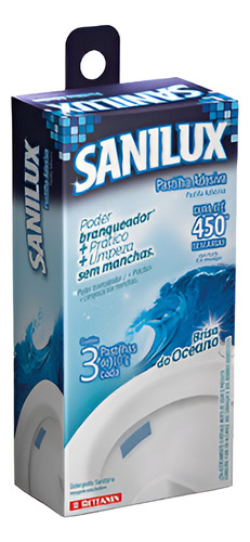 PASTILHA ADESIVA  BRISA DO OCEANO C/3  - SANILUX