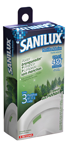 PASTILHA ADESIVA FRESCOR DOS PINHAIS C/3 - SANILUX