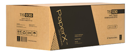 PAPEL TOALHA INTERFOLHADO OFFICE FOLHA BRANCO SIMPLES - PAPERX