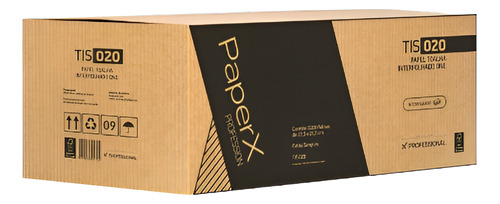 PAPEL TOALHA INTERFOLHADO FOLHA BRANCA SIMPLES - PAPERX