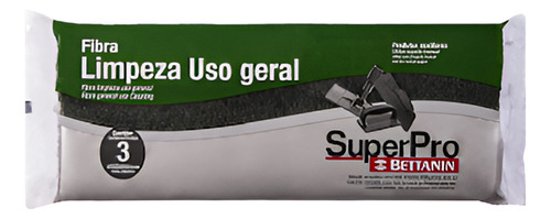 KIT COM 3 UNID. DE FIBRA ABRASIVA PARA LIMPEZA USO GERAL