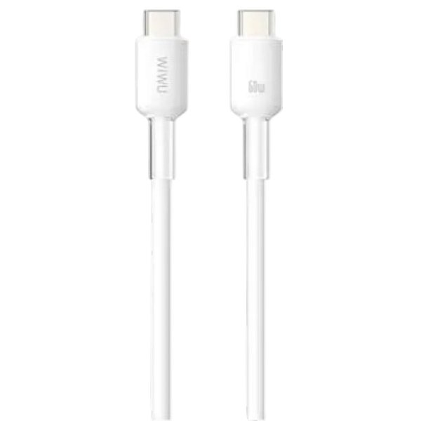 CABO WIWU NEOLINK USB-C X USB-C 27W BRANCO 2M