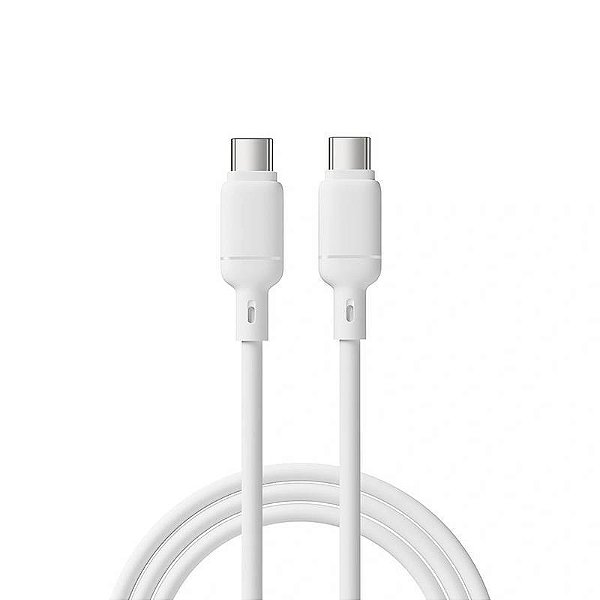 CABO WIWU STELLAR USB-C X USB-C 60W BRANCO 1M