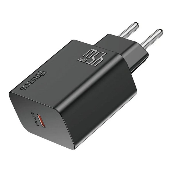 CARREGADOR HREBOS H-CHARGE ULTRA 45W USB-C PRETO CRG-226