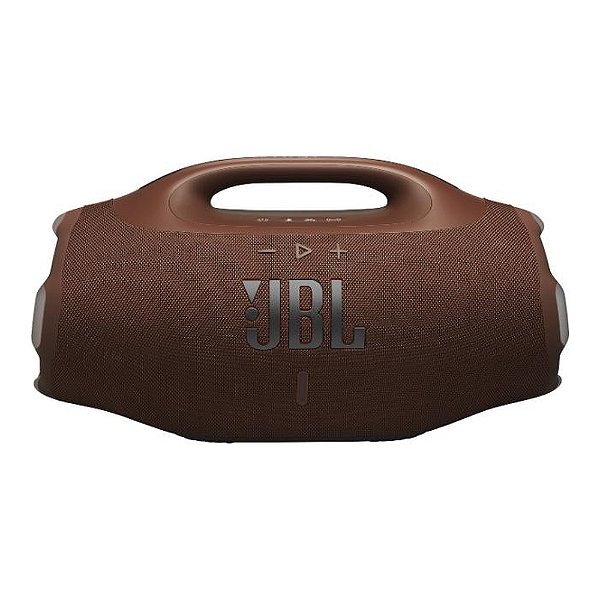 CAIXA DE SOM BLUETOOTH JBL BOOMBOX 4 MARROM IP68 ATÉ 34 HORAS DE BATERIA