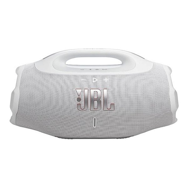 CAIXA DE SOM BLUETOOTH JBL BOOMBOX 4 BRANCA IP68 ATÉ 34 HORAS DE BATERIA