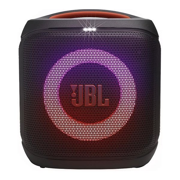 CAIXA DE SOM AMPLIFICADA JBL PARTYBOX ENCORE ESSENTIAL 2 100W COM LUZES E ENTRADA DE MICROFONE