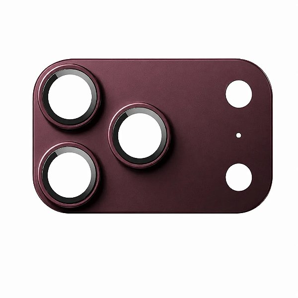 PELÍCULA DE CÂMERA WIWU ARMOR DECK PARA IPHONE 18 PRO CEREJA ESCURO