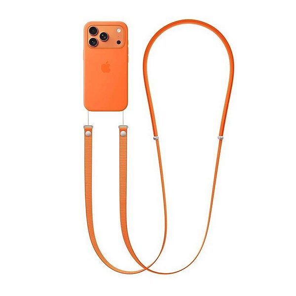 CORDÃO WIWU CROSSBODY STRAP PARA CELULAR LARANJA