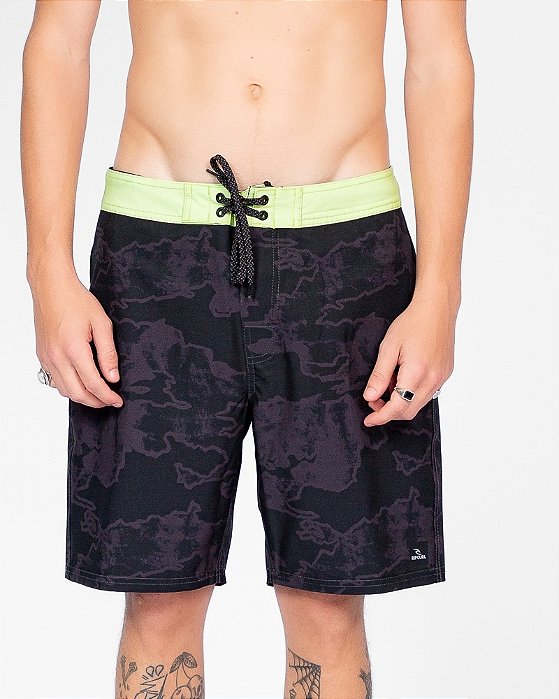Bermuda Agua Rip Curl Mirage Medina Brazil Neon Lime