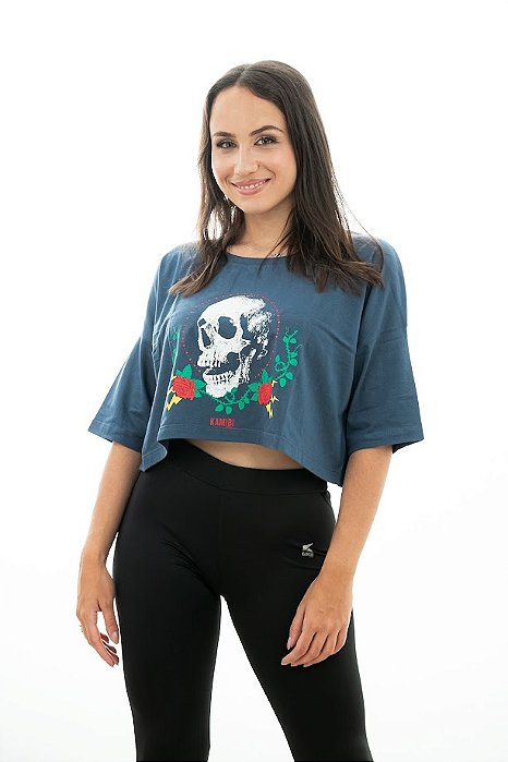 Cropped Caveira Kamibi Sports