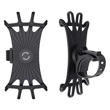 Suporte Celular Bicicleta Flexivel Universal Silicone