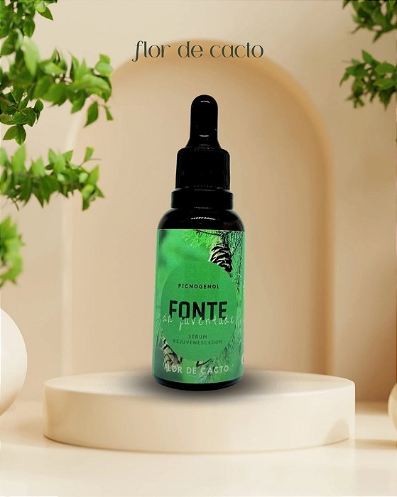 Fonte da Juventude, sérum embelezador Flor de cacto.