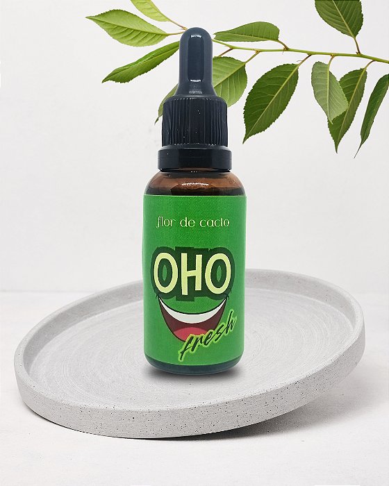 OHO Fresh – Óleo para Higiene Oral com Eucalipto e Limão Siciliano – 30ml