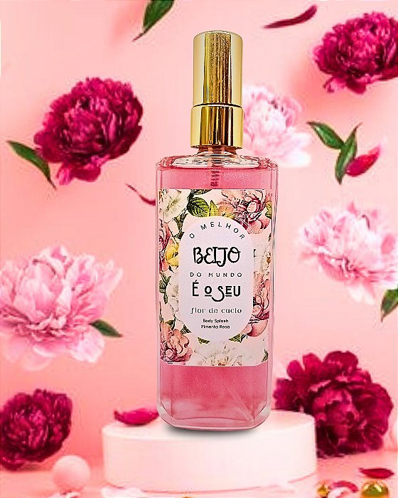 Body Splash O Melhor Beijo do Mundo | Pimenta Rosa | Flor de Cacto