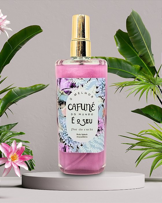 Body Splash O Melhor Cafuné do Mundo | Macadâmia | Flor de Cacto