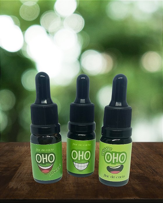 OHO KIT FAMÍLIA TRIMESTRAL – 600 GOTAS X 3