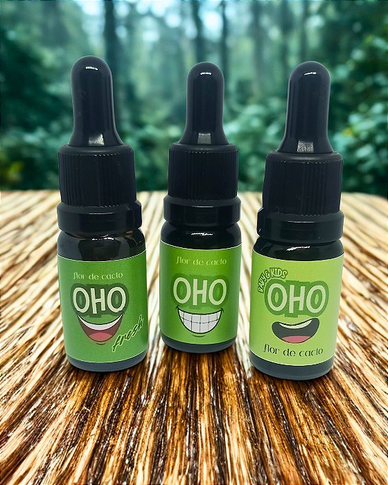 Kit Miniatura OHO – 3 frascos de 10 ml