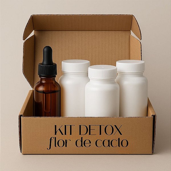 Kit Trimestral Detox com Lugol + Vitaminas – Protocolo completo de 90 dias