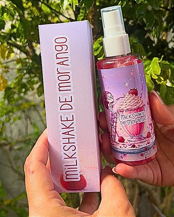 MILKSHAKE DE MORANGO Body Splash Shine 100ml
