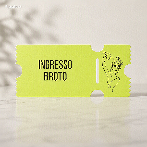 INGRESSO BROTO — VISITAÇÃO AO ESPAÇO DE EXPOSIÇÕES